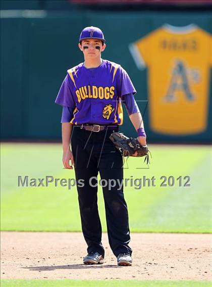 Thumbnail 3 in St. Joseph Notre Dame vs. Oakland Tech (Dave Stewart/Oakland A's Showdown) photogallery.