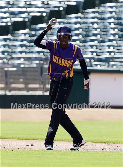Thumbnail 3 in St. Joseph Notre Dame vs. Oakland Tech (Dave Stewart/Oakland A's Showdown) photogallery.