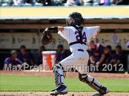 Thumbnail 3 in St. Joseph Notre Dame vs. Oakland Tech (Dave Stewart/Oakland A's Showdown) photogallery.