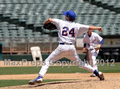Thumbnail 1 in St. Joseph Notre Dame vs. Oakland Tech (Dave Stewart/Oakland A's Showdown) photogallery.