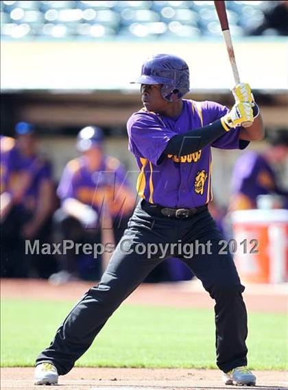 Thumbnail 3 in St. Joseph Notre Dame vs. Oakland Tech (Dave Stewart/Oakland A's Showdown) photogallery.