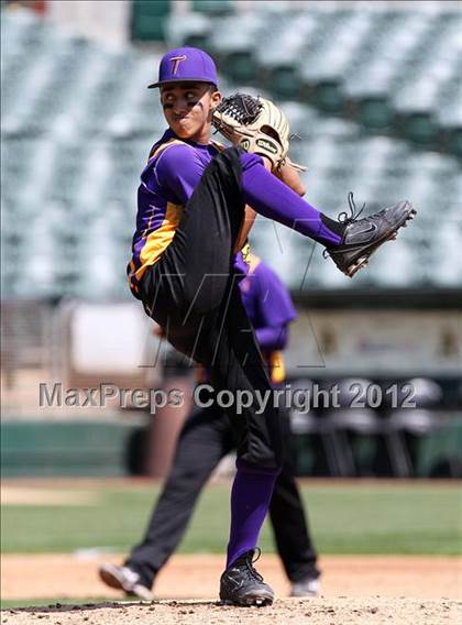 Thumbnail 1 in St. Joseph Notre Dame vs. Oakland Tech (Dave Stewart/Oakland A's Showdown) photogallery.