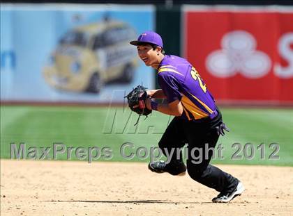Thumbnail 2 in St. Joseph Notre Dame vs. Oakland Tech (Dave Stewart/Oakland A's Showdown) photogallery.