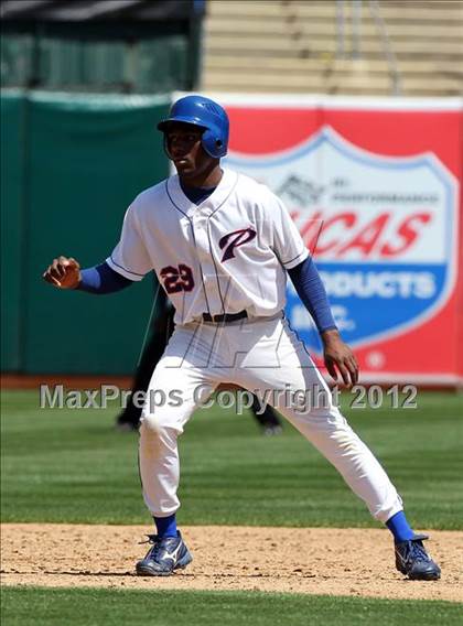 Thumbnail 2 in St. Joseph Notre Dame vs. Oakland Tech (Dave Stewart/Oakland A's Showdown) photogallery.