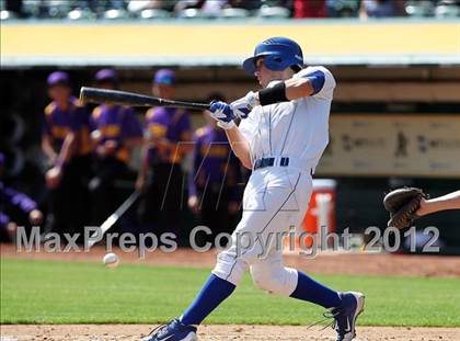 Thumbnail 1 in St. Joseph Notre Dame vs. Oakland Tech (Dave Stewart/Oakland A's Showdown) photogallery.