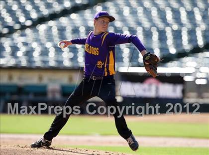 Thumbnail 2 in St. Joseph Notre Dame vs. Oakland Tech (Dave Stewart/Oakland A's Showdown) photogallery.