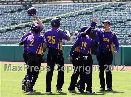 Thumbnail 3 in St. Joseph Notre Dame vs. Oakland Tech (Dave Stewart/Oakland A's Showdown) photogallery.