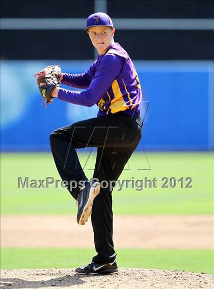 Thumbnail 3 in St. Joseph Notre Dame vs. Oakland Tech (Dave Stewart/Oakland A's Showdown) photogallery.