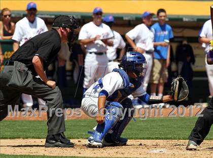 Thumbnail 2 in St. Joseph Notre Dame vs. Oakland Tech (Dave Stewart/Oakland A's Showdown) photogallery.
