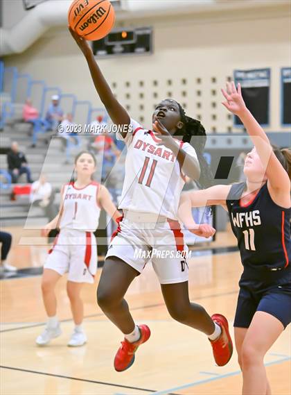Thumbnail 1 in American Leadership Academy - West Foothills vs. Dysart (Lady Wolves Court Classic) photogallery.