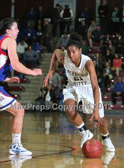 Thumbnail 2 in Archbishop Mitty vs. St. Ignatius (CIF CCS D2 Final) photogallery.