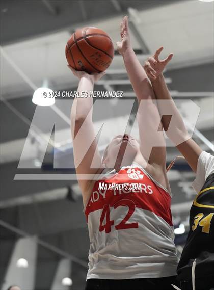 Thumbnail 2 in Glen Rose vs Klein Oak (Texas Association of Basketball Coaches Showcase) photogallery.