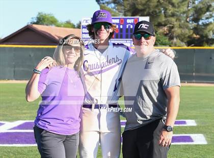 Thumbnail 2 in Northwest Christian vs. Chino Valley (Senior Night) photogallery.