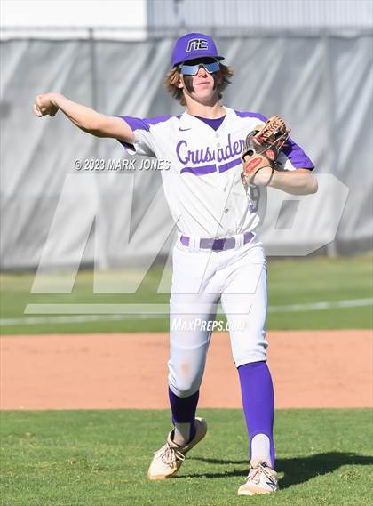 Thumbnail 3 in Northwest Christian vs. Chino Valley (Senior Night) photogallery.