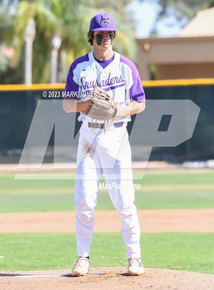 Thumbnail 3 in Northwest Christian vs. Chino Valley (Senior Night) photogallery.
