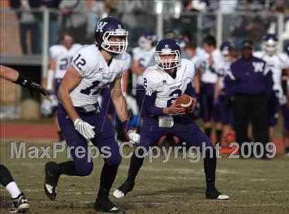 Thumbnail 1 in Arvada West @ Mullen (CHSAA 5A Playoffs) photogallery.