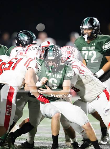 Thumbnail 2 in Ripon @ Liberty Ranch (CIF SJS D6 First Round) photogallery.