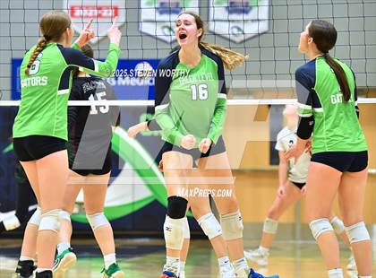 Thumbnail 2 in Green Level vs  Green Hope (NCHSAA 8A East Finals) photogallery.