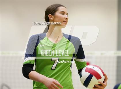 Thumbnail 1 in Green Level vs  Green Hope (NCHSAA 8A East Finals) photogallery.