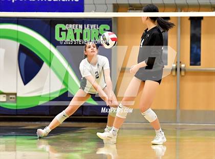 Thumbnail 1 in Green Level vs  Green Hope (NCHSAA 8A East Finals) photogallery.
