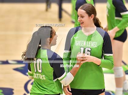 Thumbnail 1 in Green Level vs  Green Hope (NCHSAA 8A East Finals) photogallery.