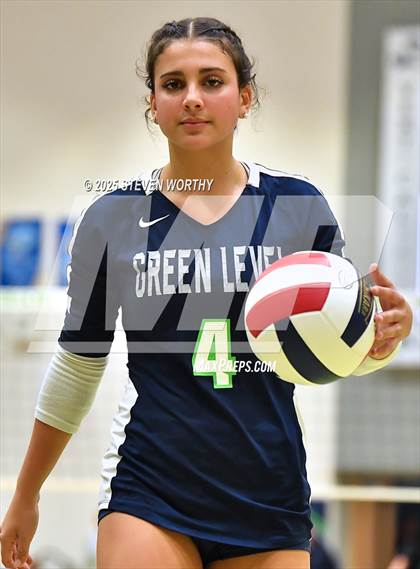 Thumbnail 3 in Green Level vs  Green Hope (NCHSAA 8A East Finals) photogallery.