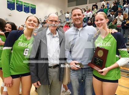Thumbnail 2 in Green Level vs  Green Hope (NCHSAA 8A East Finals) photogallery.