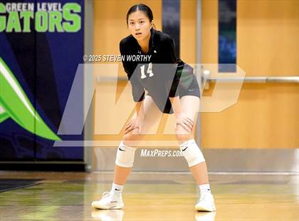 Thumbnail 3 in Green Level vs  Green Hope (NCHSAA 8A East Finals) photogallery.