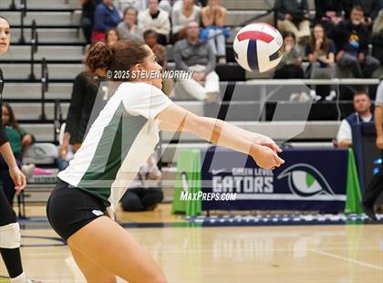 Thumbnail 2 in Green Level vs  Green Hope (NCHSAA 8A East Finals) photogallery.