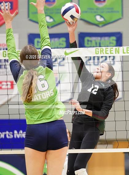 Thumbnail 3 in Green Level vs  Green Hope (NCHSAA 8A East Finals) photogallery.