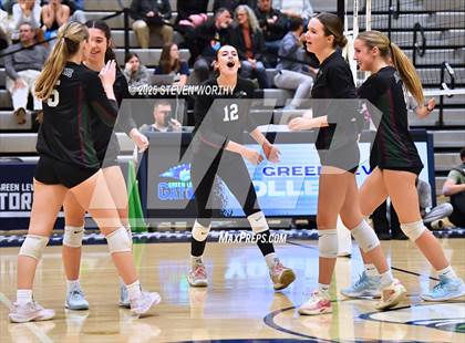 Thumbnail 1 in Green Level vs  Green Hope (NCHSAA 8A East Finals) photogallery.