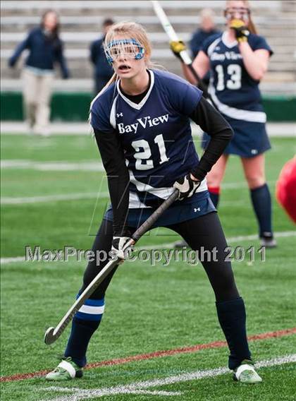 Thumbnail 3 in East Greenwich vs St. Mary Academy-Bay View (RIIL D1 Final) photogallery.