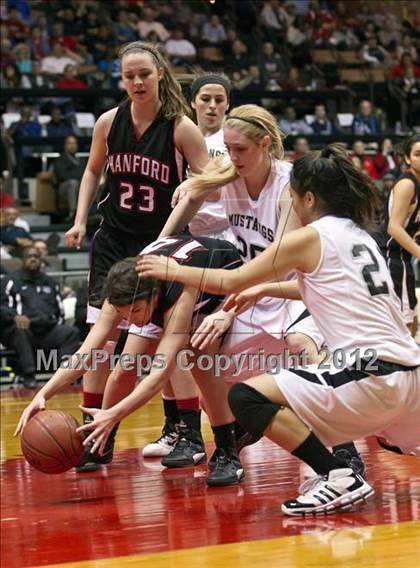 Thumbnail 3 in Hanford vs Stockdale (CIF CS D1 Final) photogallery.