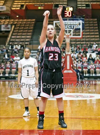 Thumbnail 2 in Hanford vs Stockdale (CIF CS D1 Final) photogallery.