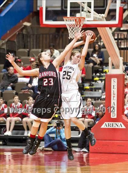 Thumbnail 2 in Hanford vs Stockdale (CIF CS D1 Final) photogallery.
