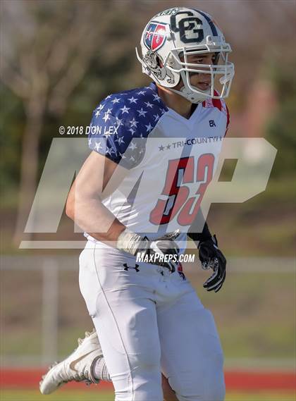 Thumbnail 2 in Tri-County All-Star Game photogallery.
