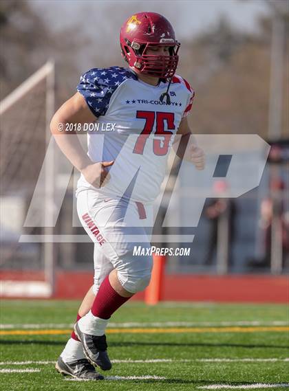 Thumbnail 2 in Tri-County All-Star Game photogallery.