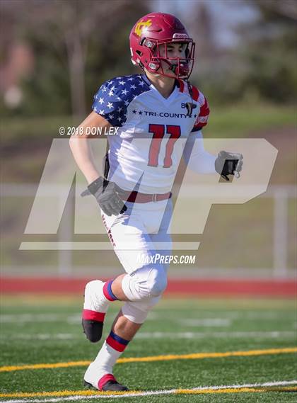 Thumbnail 2 in Tri-County All-Star Game photogallery.