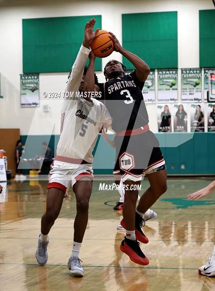 Thumbnail 3 in Providence Day vs. The Burlington School photogallery.