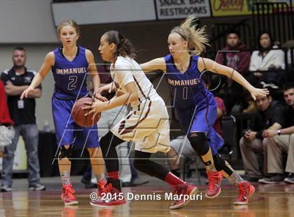 Thumbnail 1 in Immanuel vs Orosi (CIF Central  D4 Final) photogallery.