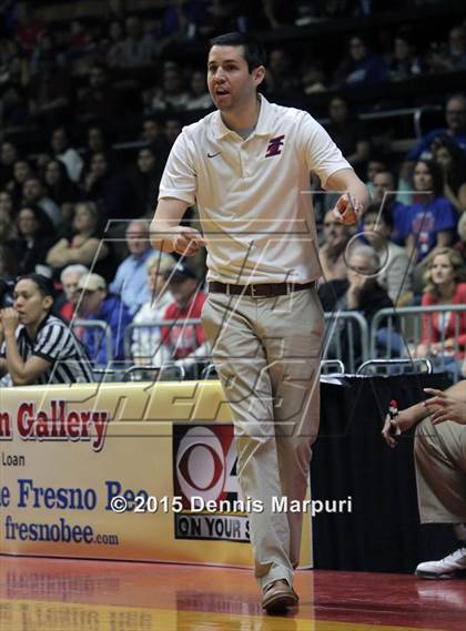 Thumbnail 1 in Immanuel vs Orosi (CIF Central  D4 Final) photogallery.