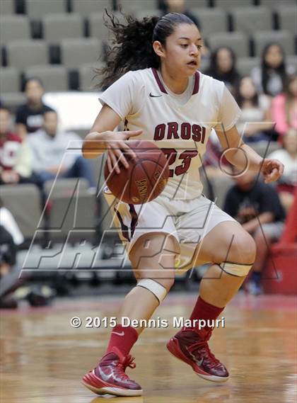 Thumbnail 2 in Immanuel vs Orosi (CIF Central  D4 Final) photogallery.