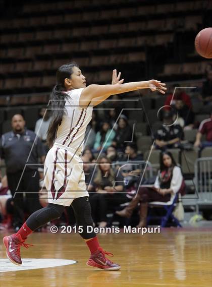 Thumbnail 1 in Immanuel vs Orosi (CIF Central  D4 Final) photogallery.
