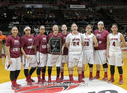 Thumbnail 1 in Immanuel vs Orosi (CIF Central  D4 Final) photogallery.