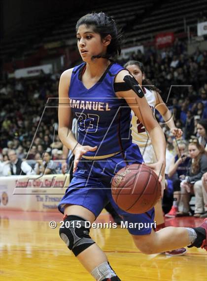 Thumbnail 3 in Immanuel vs Orosi (CIF Central  D4 Final) photogallery.