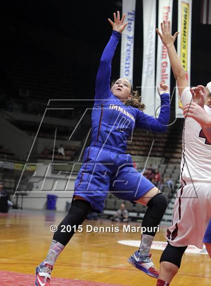 Thumbnail 2 in Immanuel vs Orosi (CIF Central  D4 Final) photogallery.