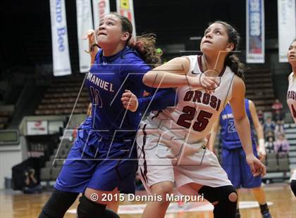 Thumbnail 2 in Immanuel vs Orosi (CIF Central  D4 Final) photogallery.