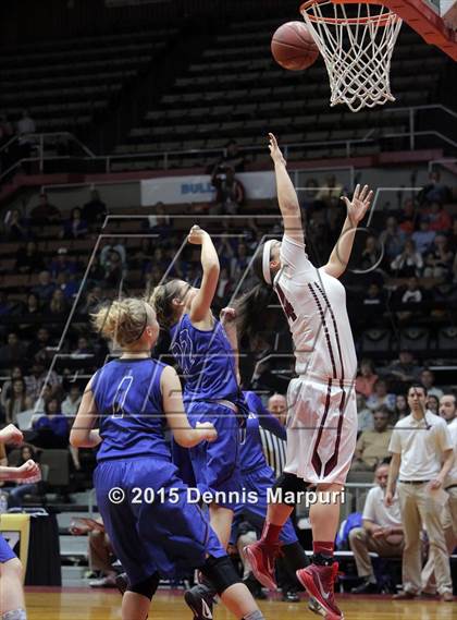 Thumbnail 2 in Immanuel vs Orosi (CIF Central  D4 Final) photogallery.