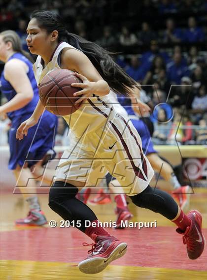 Thumbnail 2 in Immanuel vs Orosi (CIF Central  D4 Final) photogallery.