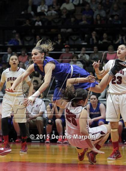 Thumbnail 3 in Immanuel vs Orosi (CIF Central  D4 Final) photogallery.